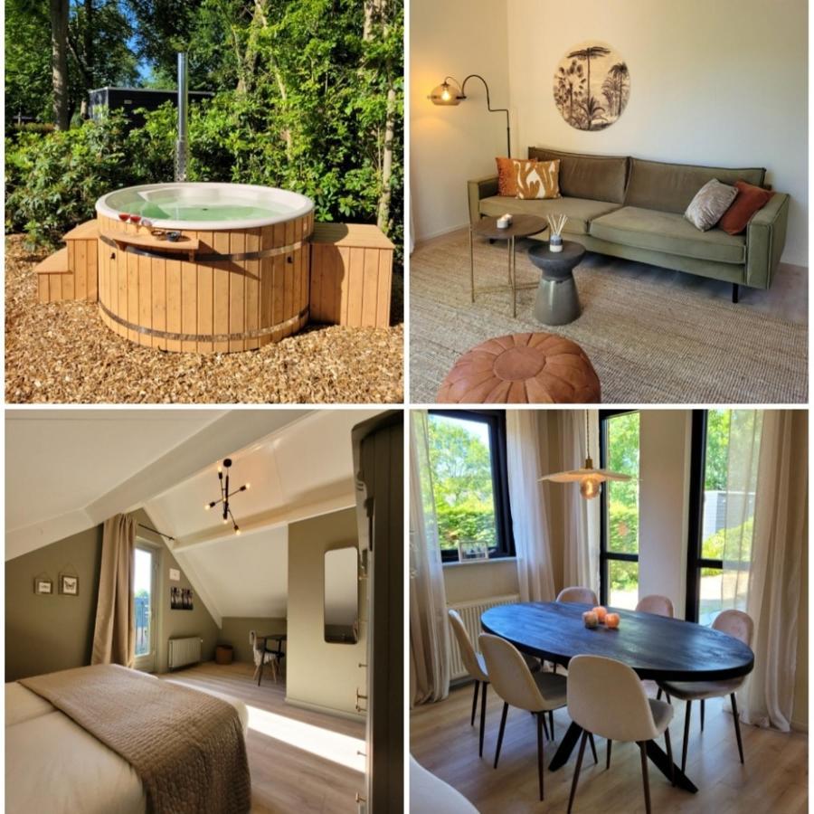 Retro Chic Wellness Met Hottub & Sauna Ewijk Exterior foto