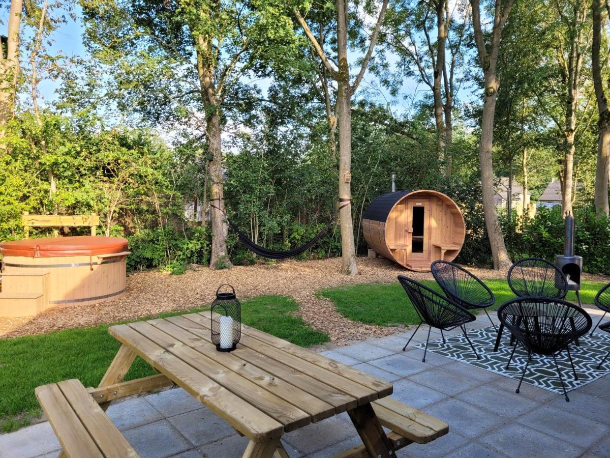 Retro Chic Wellness Met Hottub & Sauna Ewijk Exterior foto