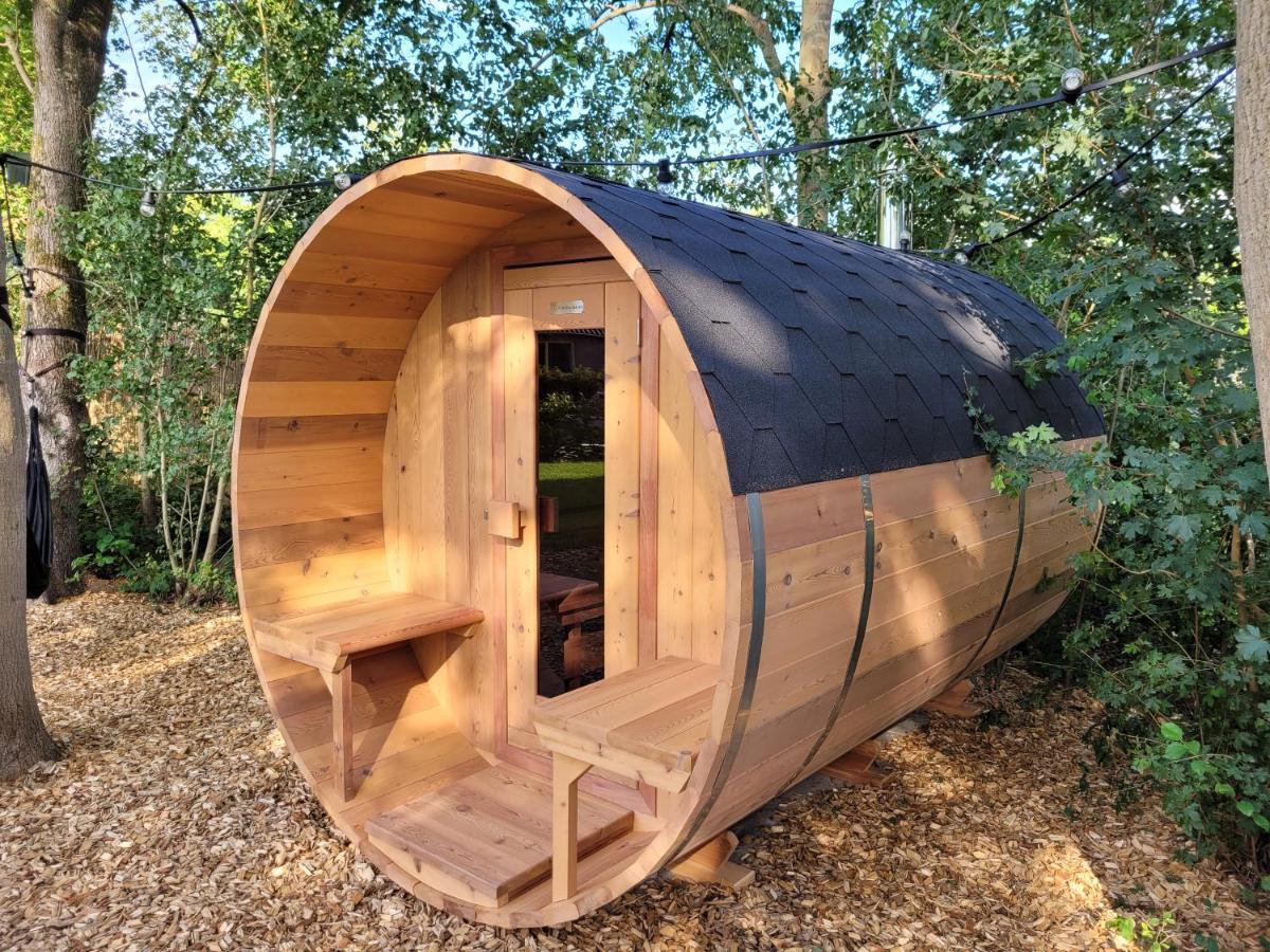Retro Chic Wellness Met Hottub & Sauna Ewijk Exterior foto